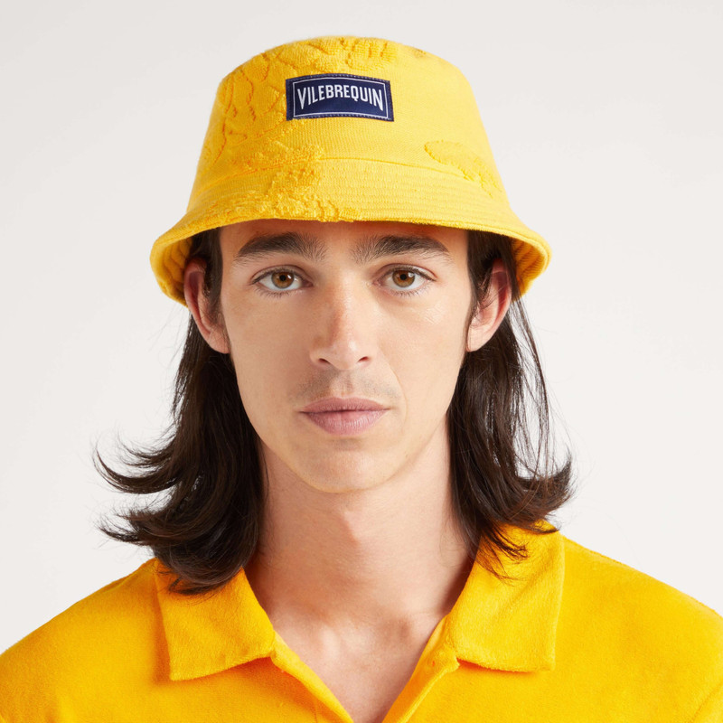 Terry Bucket Hat Turtle Jacquard 3