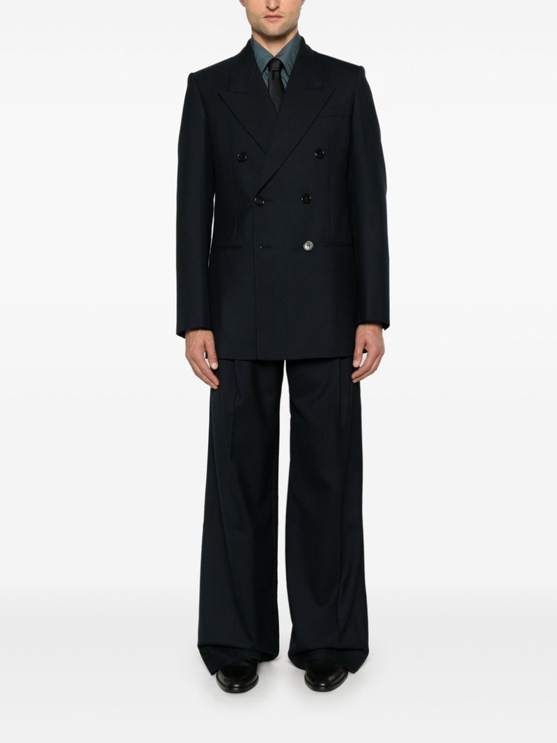 SAINT LAURENT wool blazer outlook