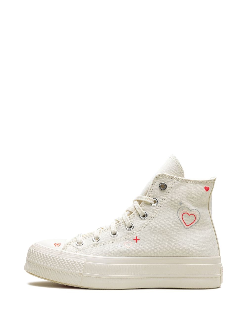 Chuck Taylor All Star Lift Platform High "Y2K Heart" sneakers - 6