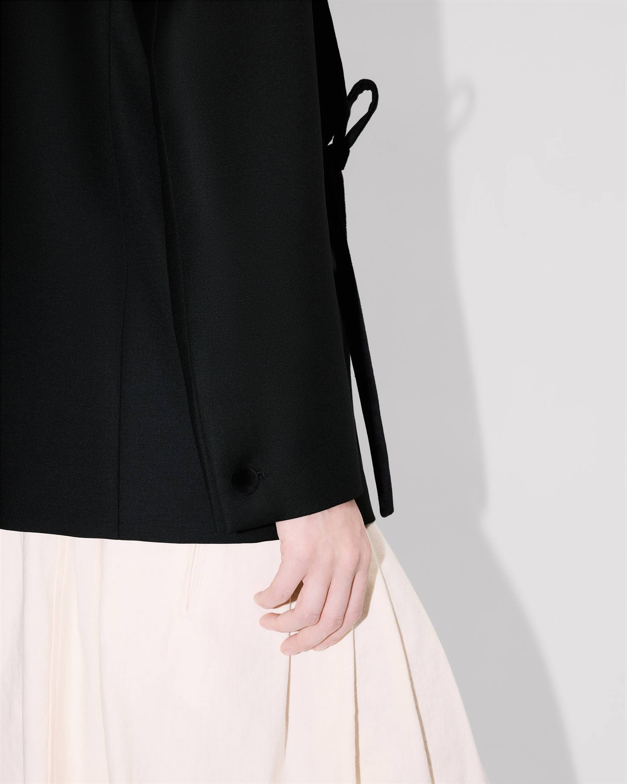 Kimono blazer in virgin wool - 8