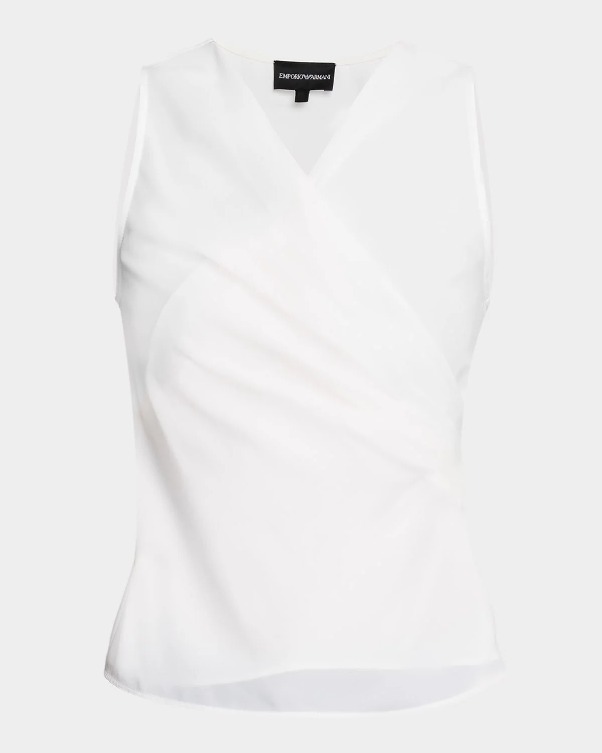Sleeveless Wrap-Front Top - 1