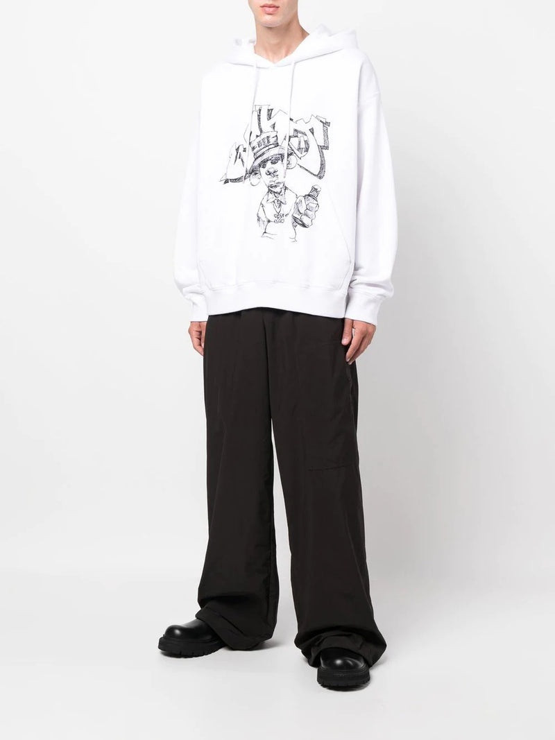 Off-White OFF-WHITE Patch Cargo Trousers Black outlook