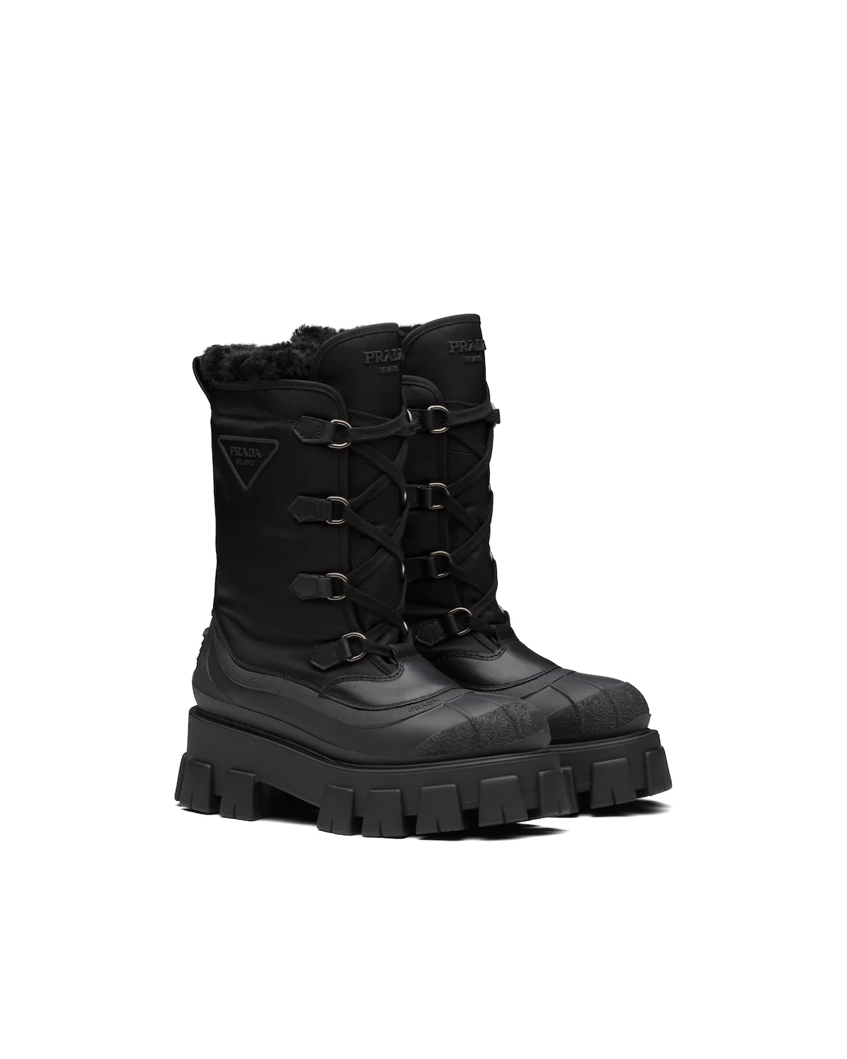 Monolith Re-Nylon Gabardine boots - 1