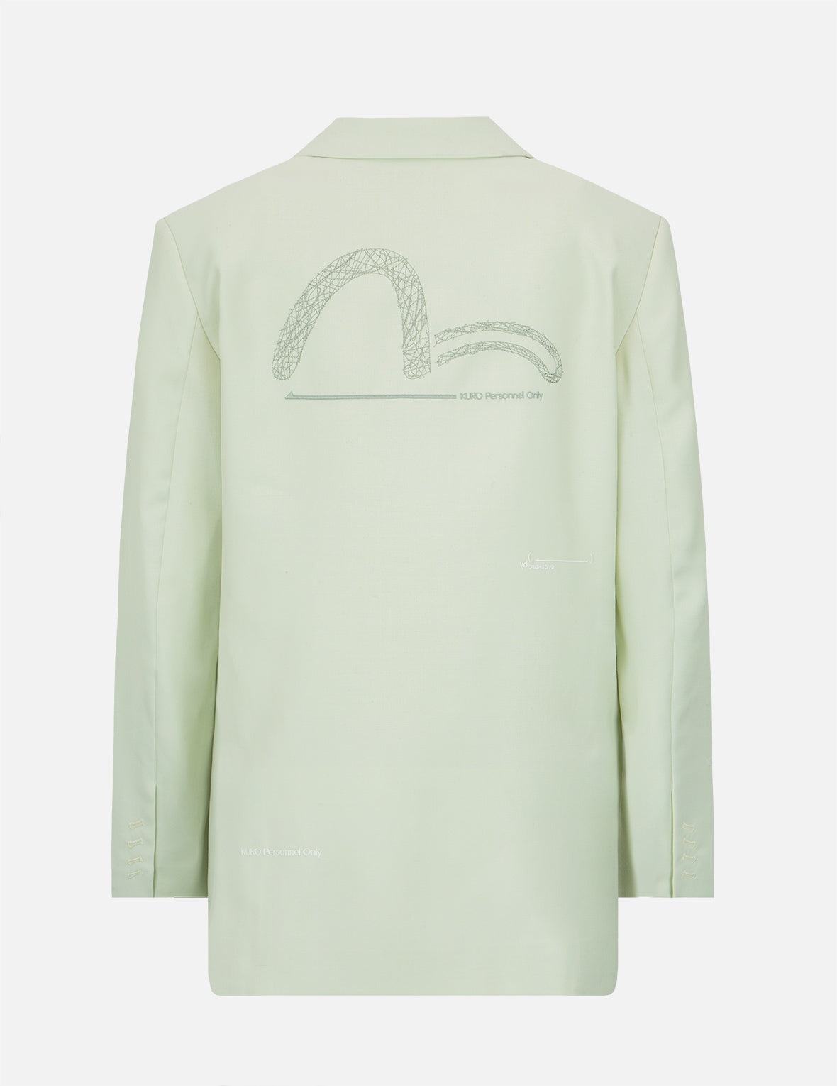 Seagull Embroidery Blazer - 8