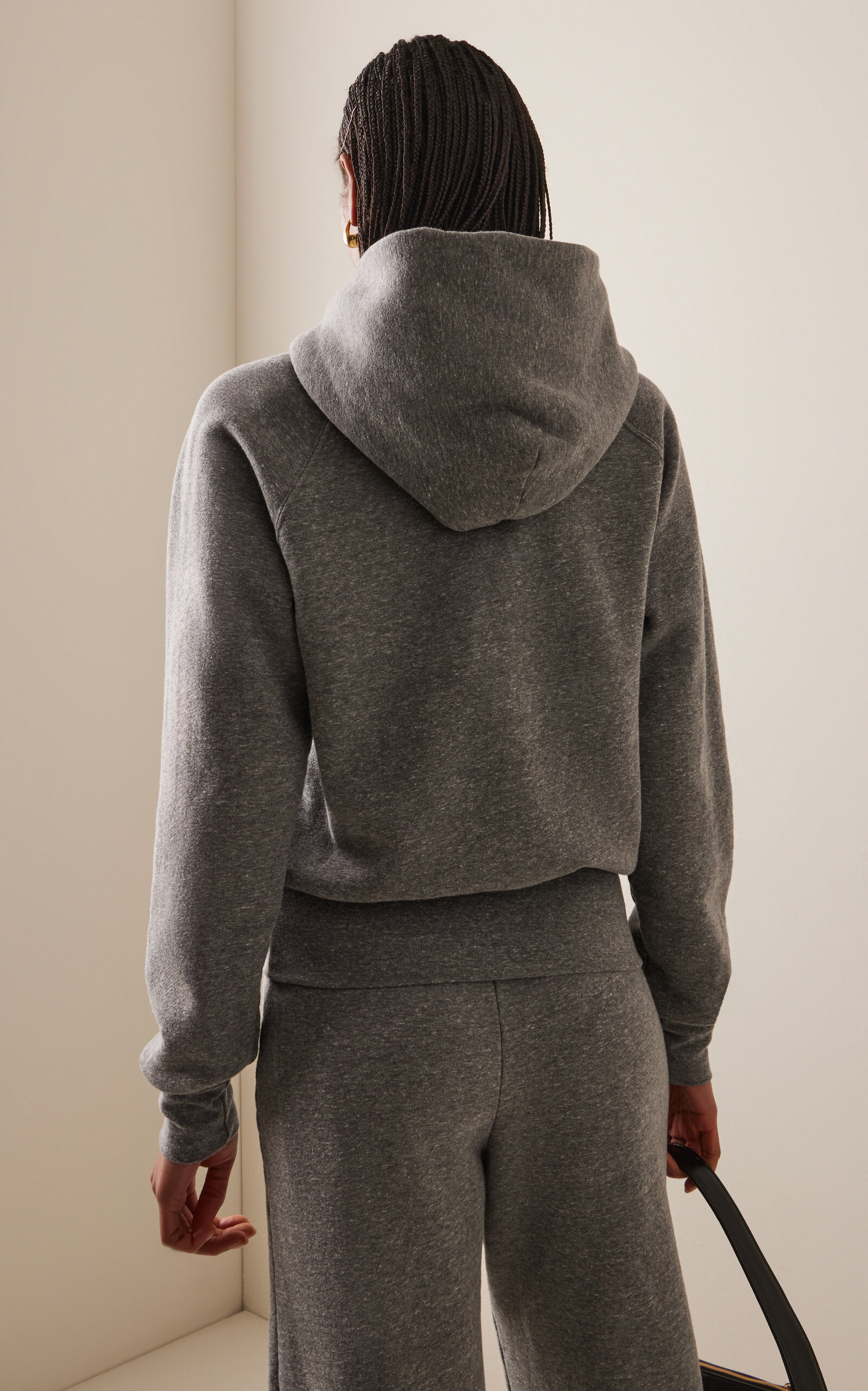Taylor Cotton-Blend Sweatshirt grey - 4