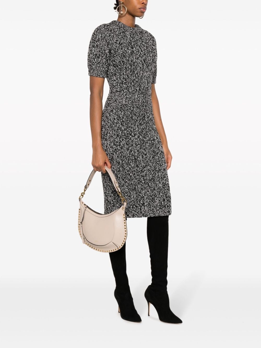 Oskan stud-embellished shoulder bag - 2