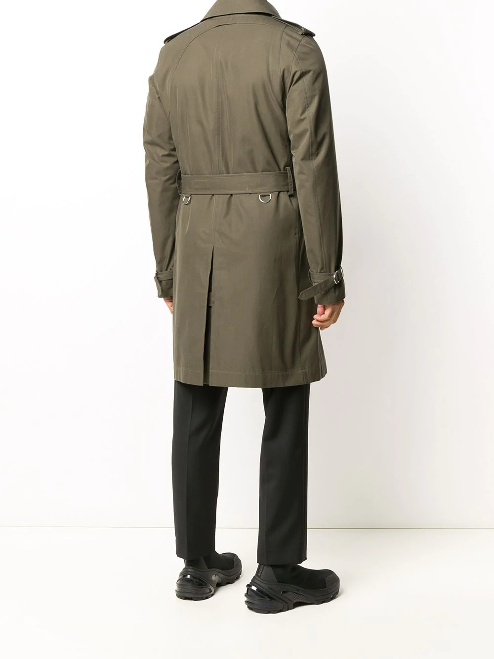 double-breasted trench coat - 4