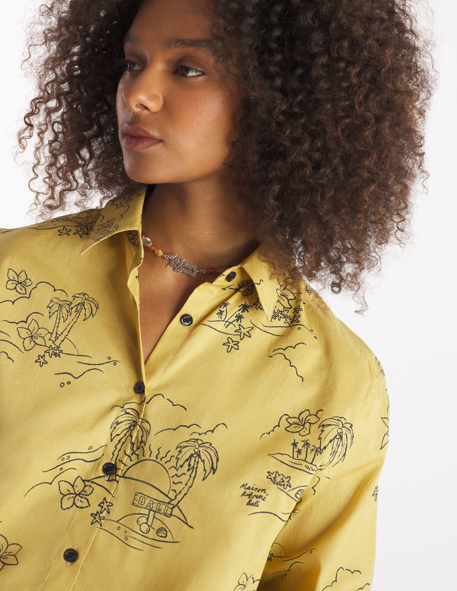 “TROPICAL PALM” CLASSIC SHIRT - 4
