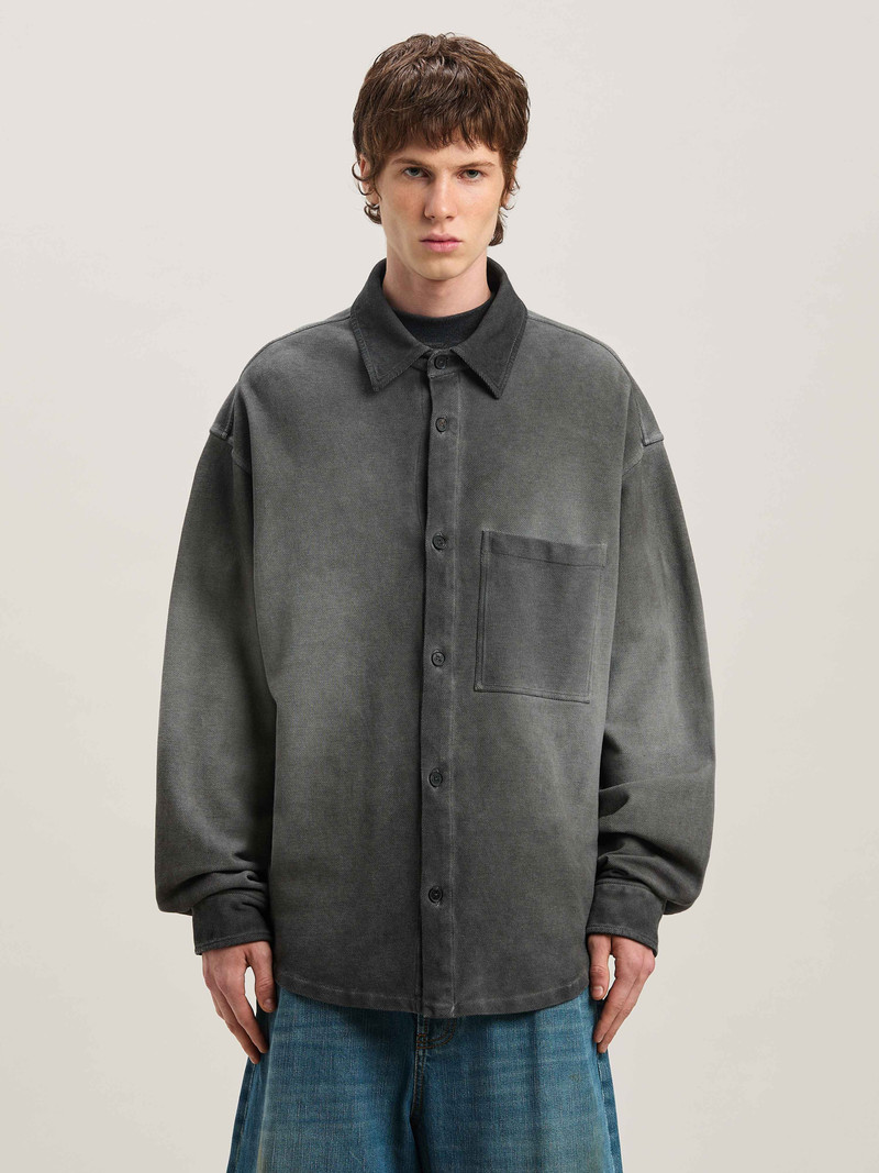 Palm Angels Classic logo Overshirt outlook