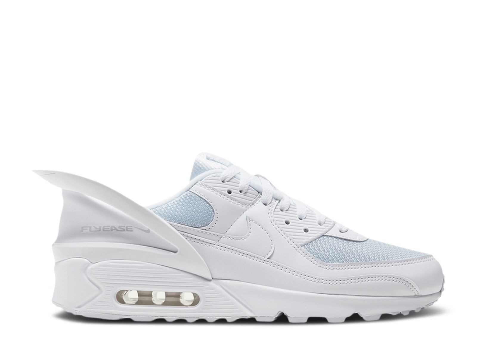 AIR MAX 90 FLYEASE 'TRIPLE WHITE' - 1