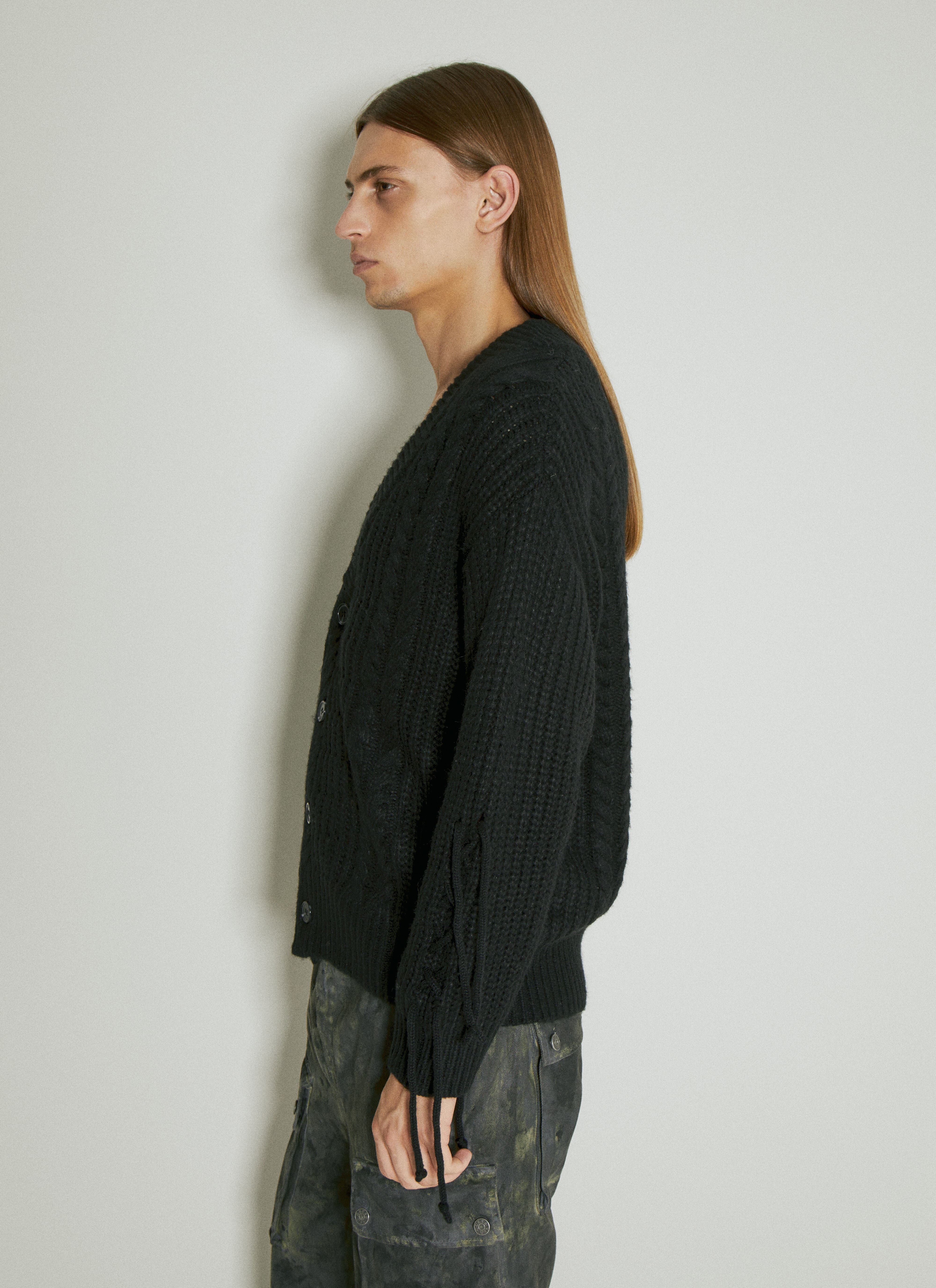 Cable Cardigan - 3