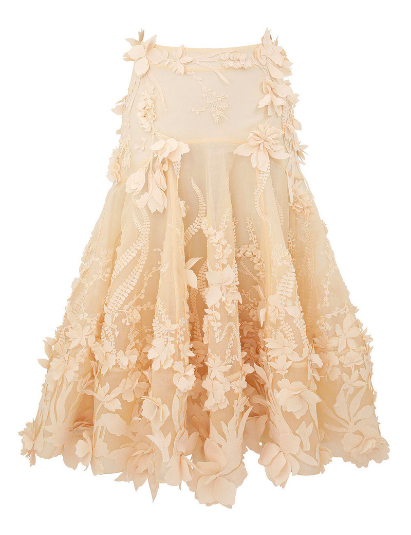 HYPNOTIC APPLIQUE MIDI SKIRT 1