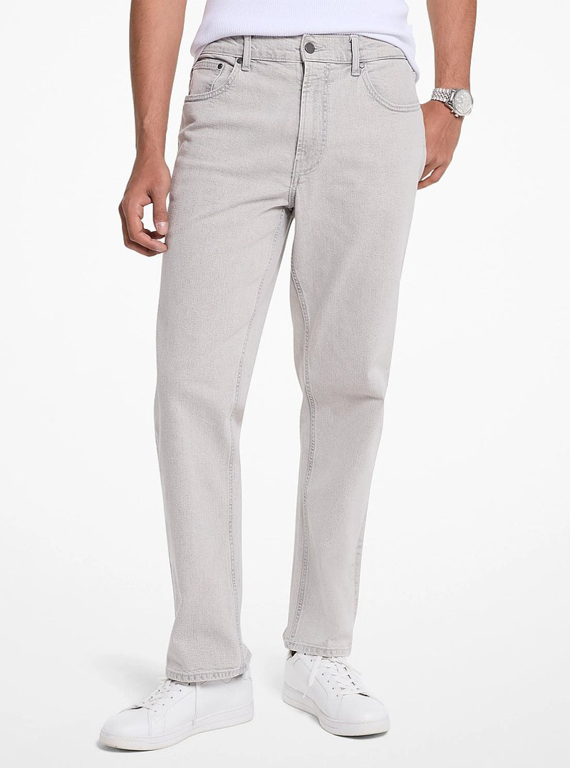 Finn Straight-Fit Stretch Denim Jeans 1
