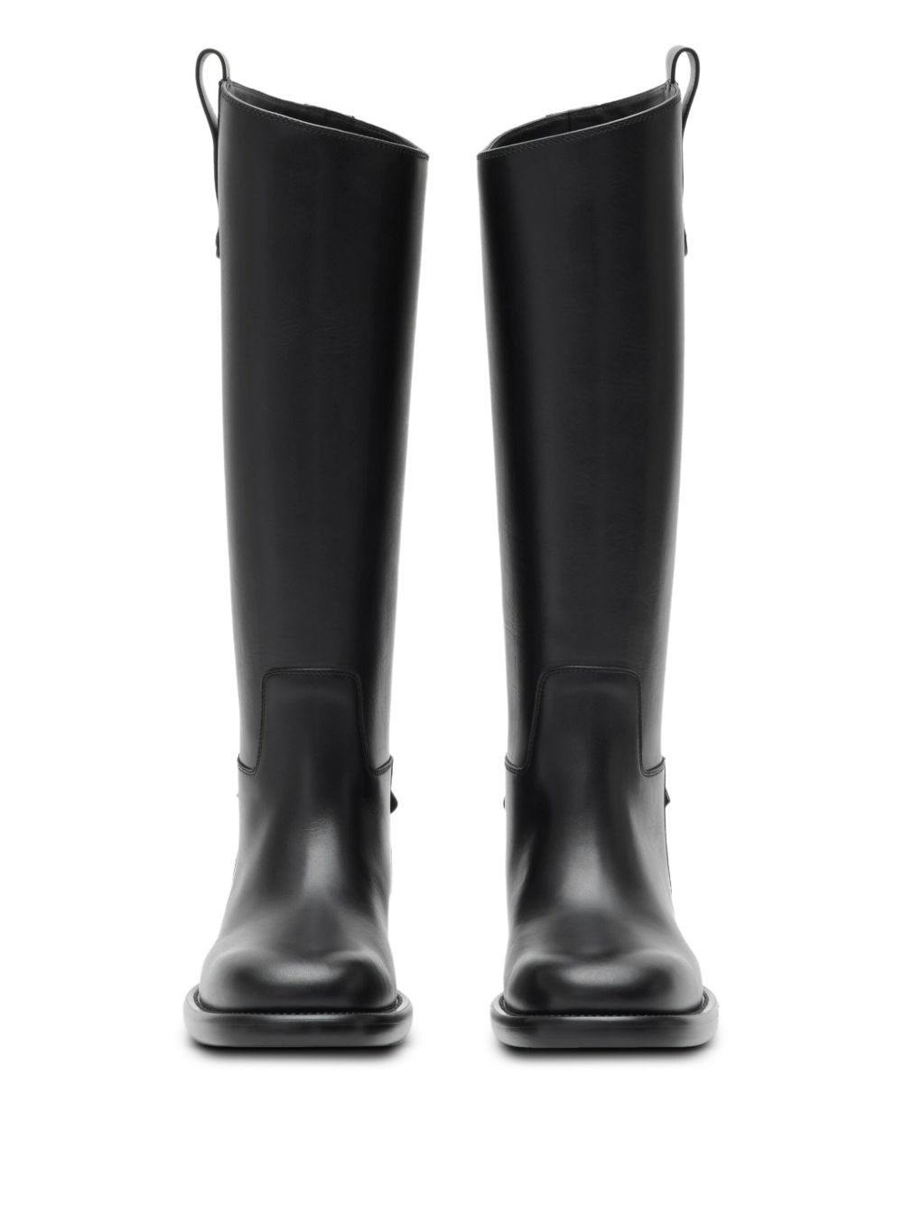 Cavalier calf-leather knee-high boots - 2