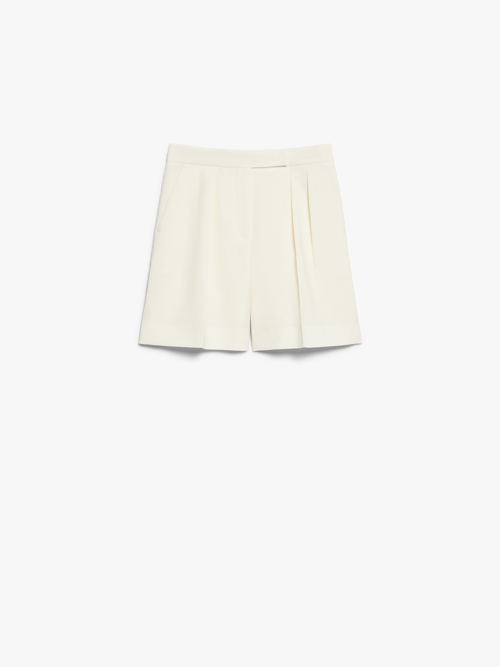 PRIAMO Wool canvas shorts - 1