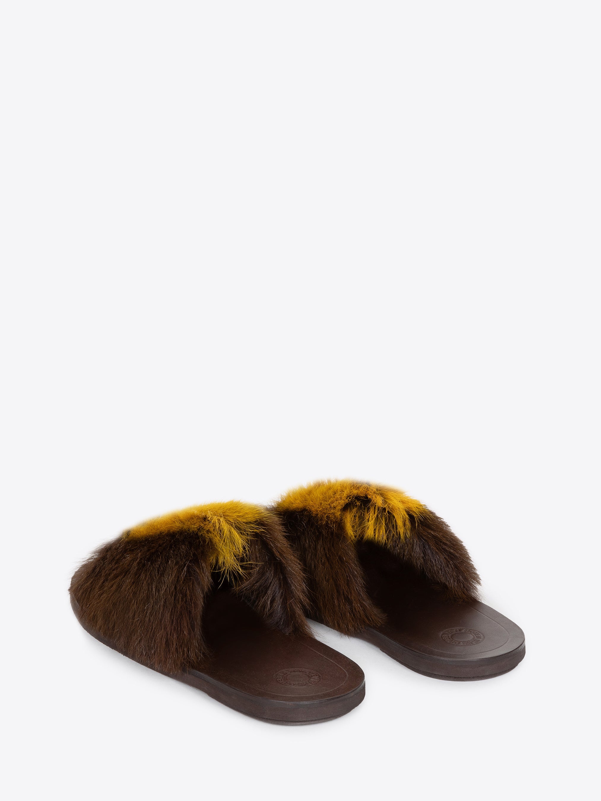 LEATHER SLIDES - 4