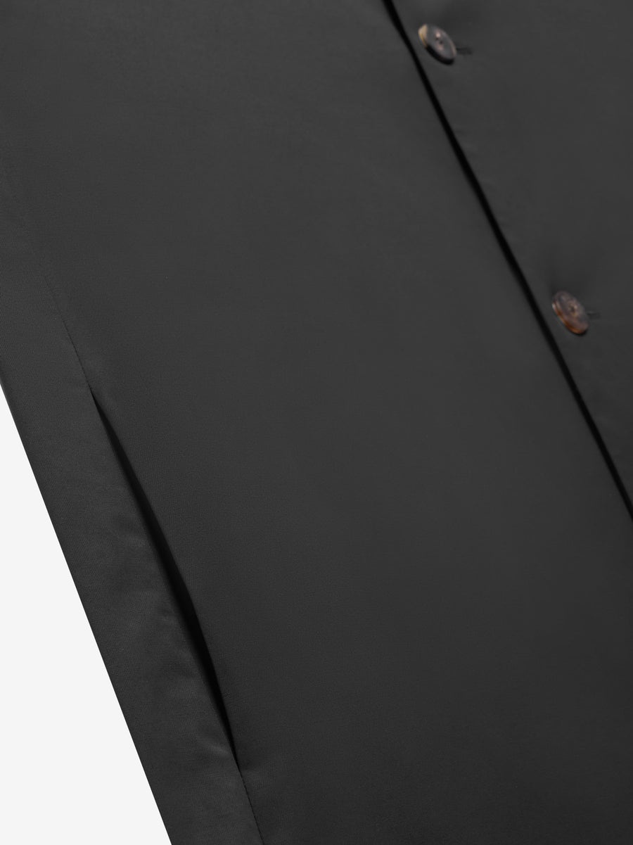 Wool Nylon Car Coat - 6