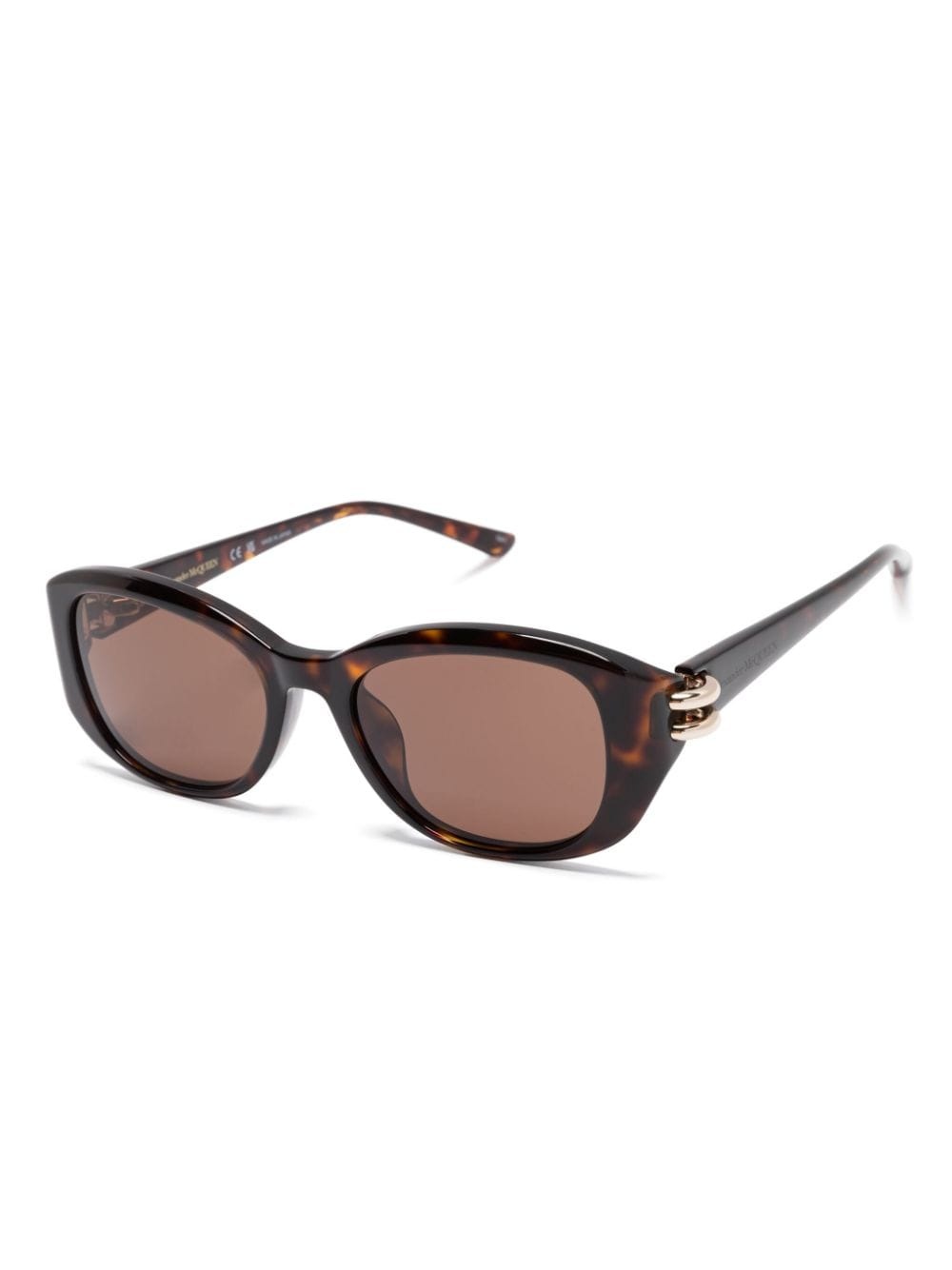 tortoiseshell-effect sunglasses - 2
