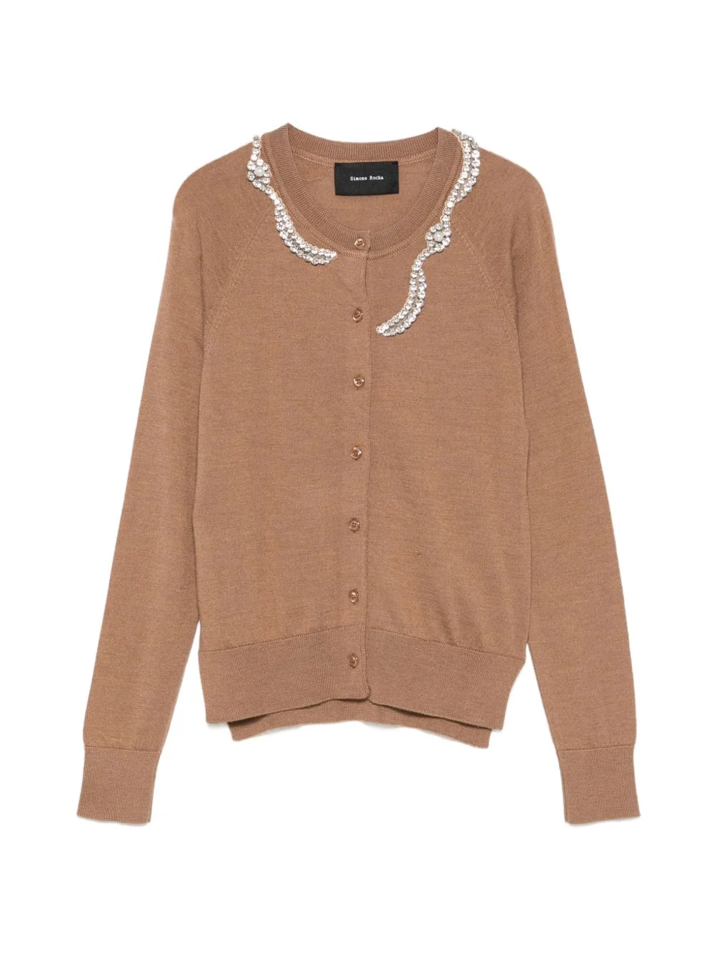 embellished cardigan - 1