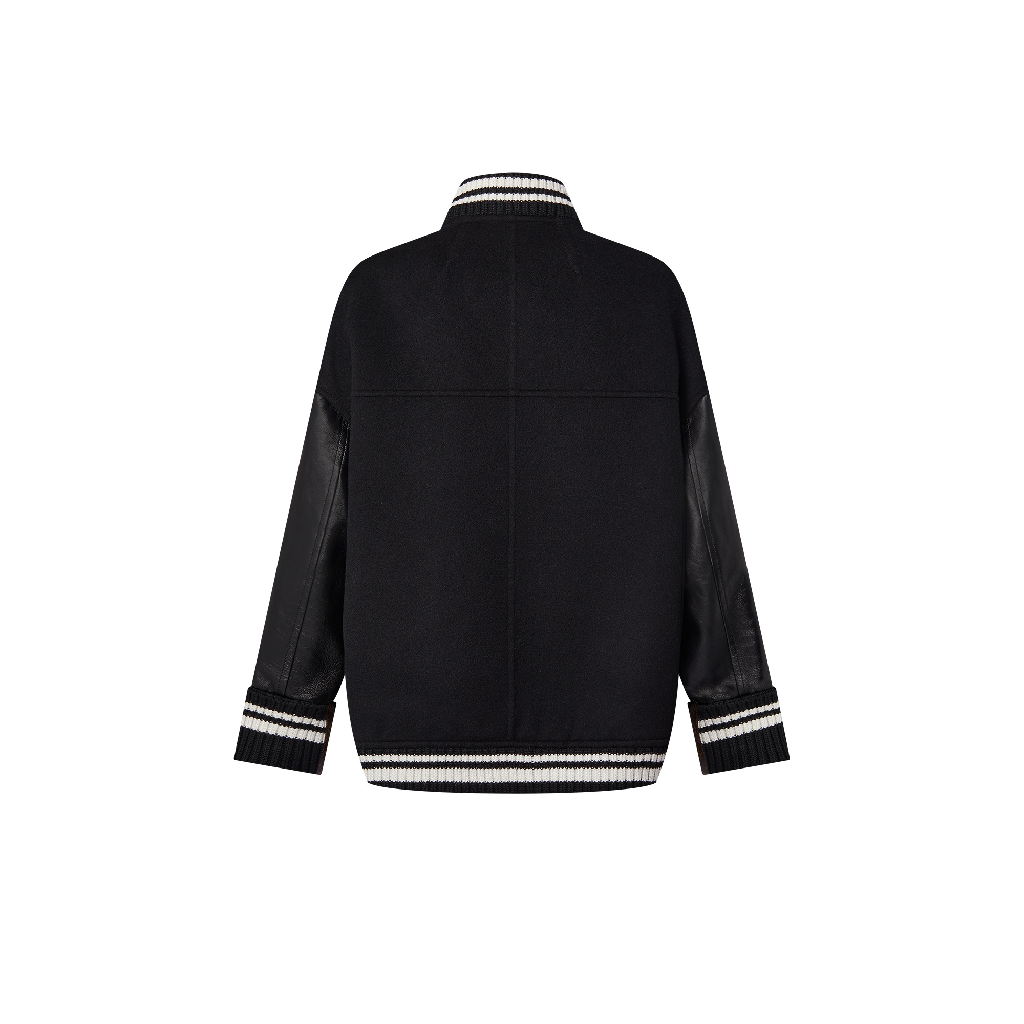 Double Face Varsity Jacket - 3