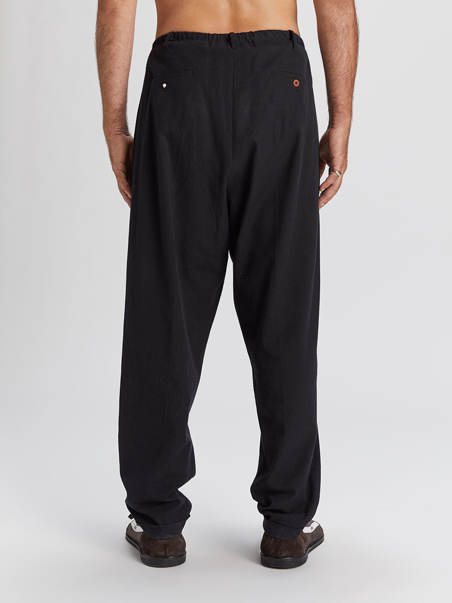 New People's Pijama Pants Black - 6