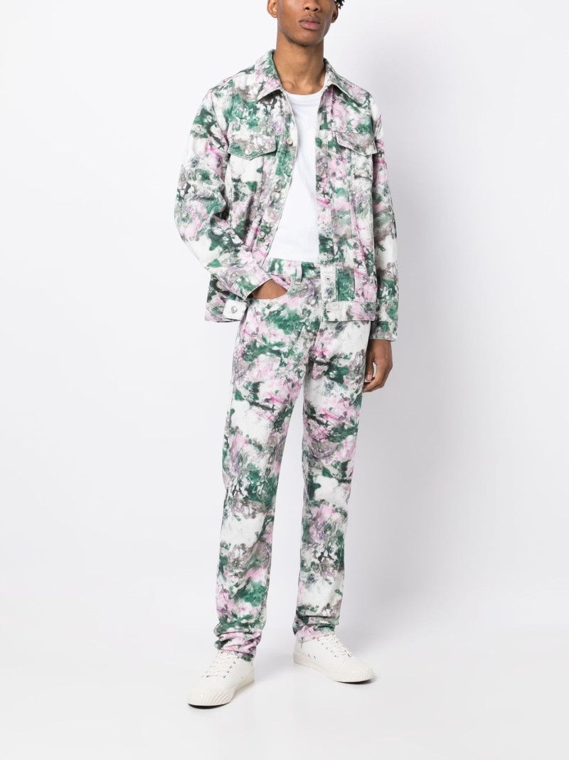 Isabel Marant abstract-print shirt jacket outlook