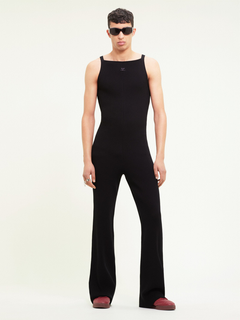 courrèges RIB KNIT TANK JUMPSUIT outlook
