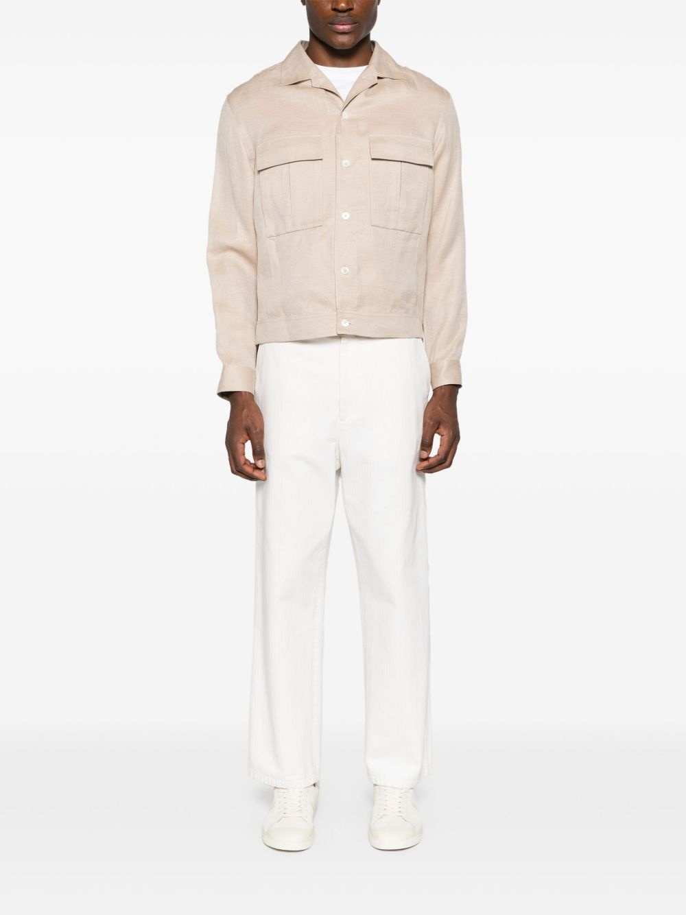 Oasi linen overshirt - 2
