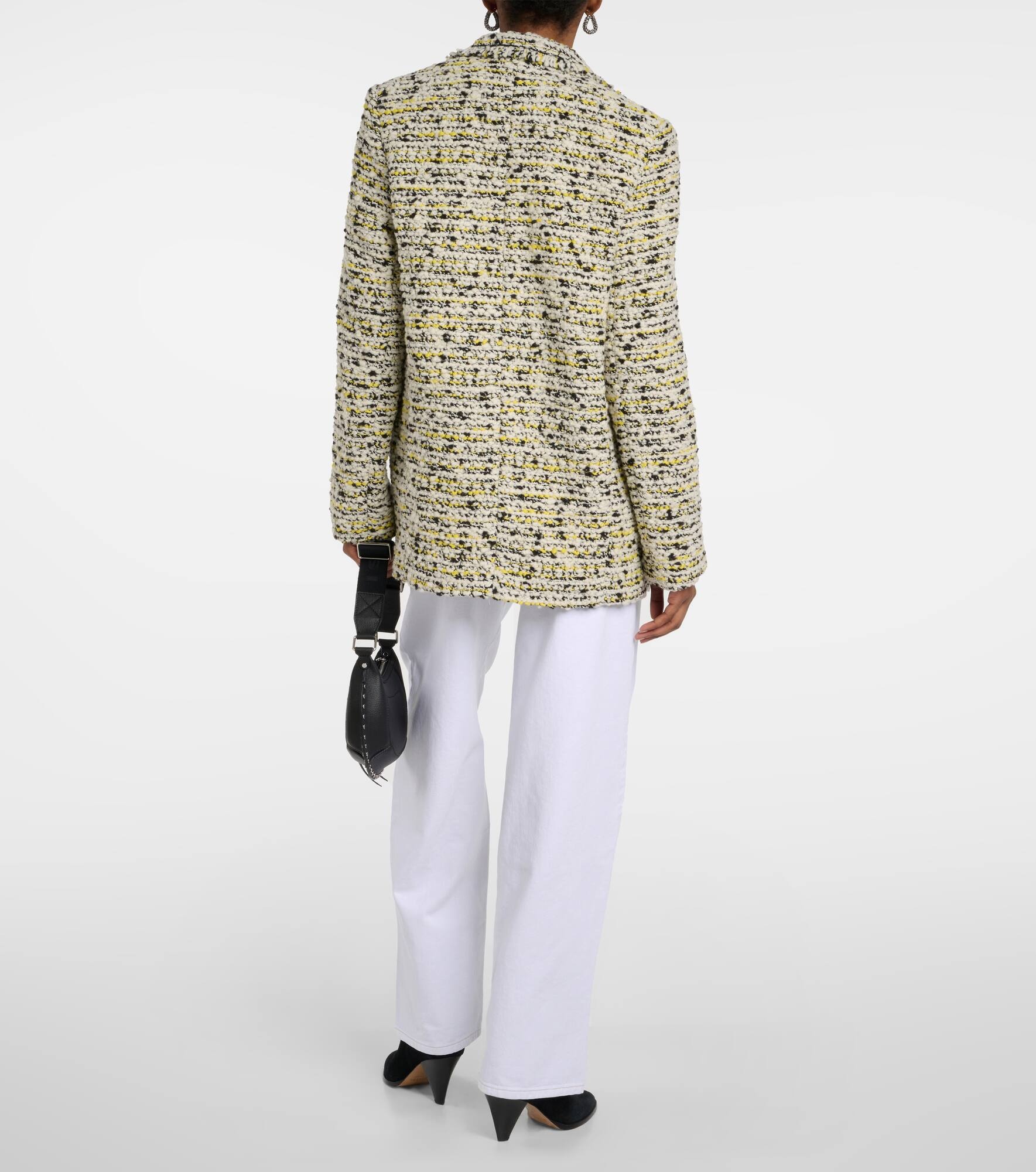 Etiennega wool-blend blazer - 3