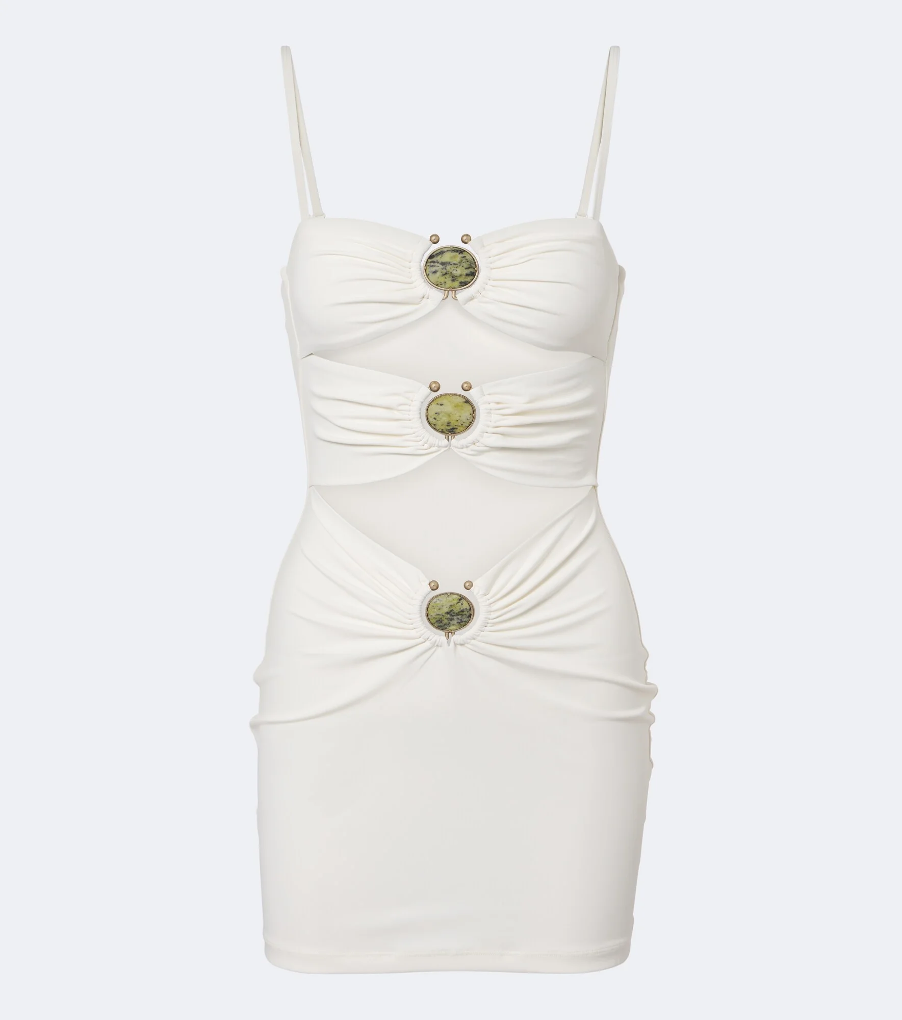 Cutout embellished minidress - 1