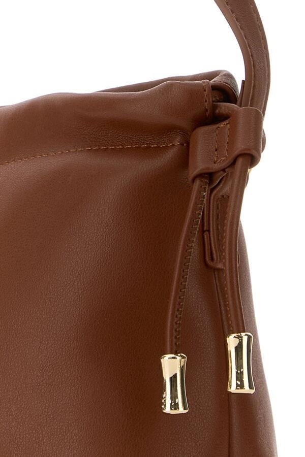 【関税&送料込】A.P.C. Caramel Synthetic Leather Shopping Ba A.P.C. Caramel synthetic leather Ninon crossbody bag