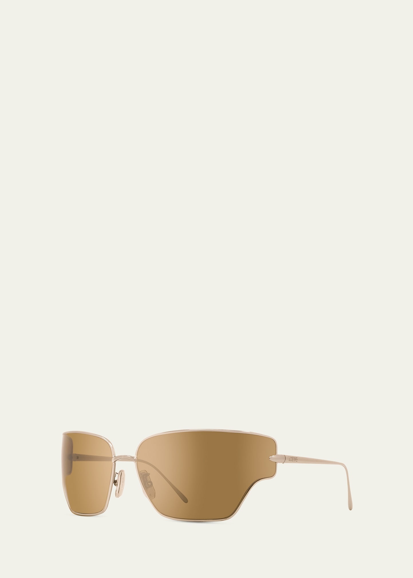 Signature Metal & Nylon Shield Sunglasses - 2