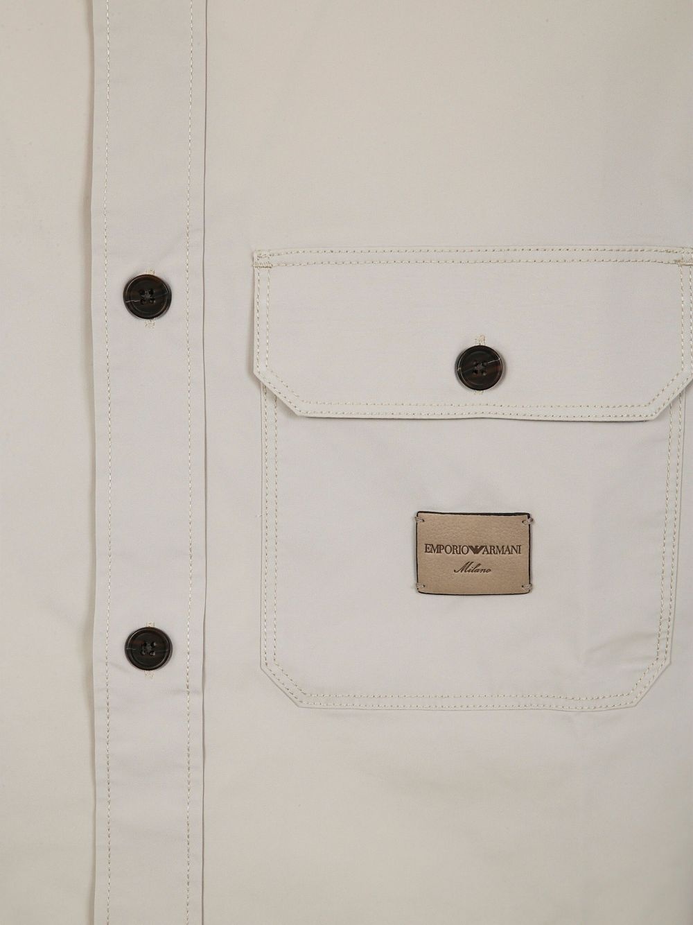 logo-appliqué shirt - 3