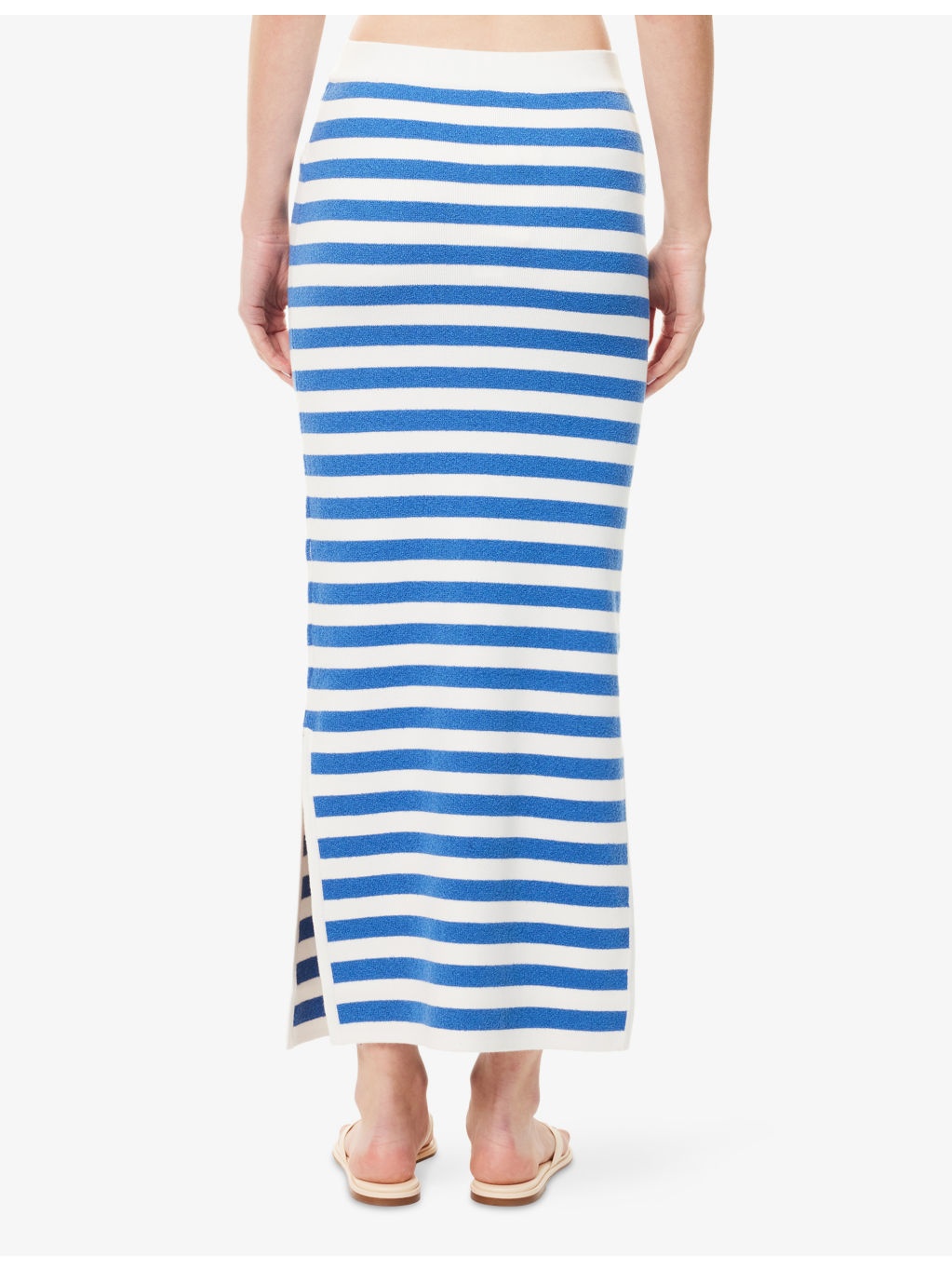 Ari Stripe Knitted Maxi Skirt - 4