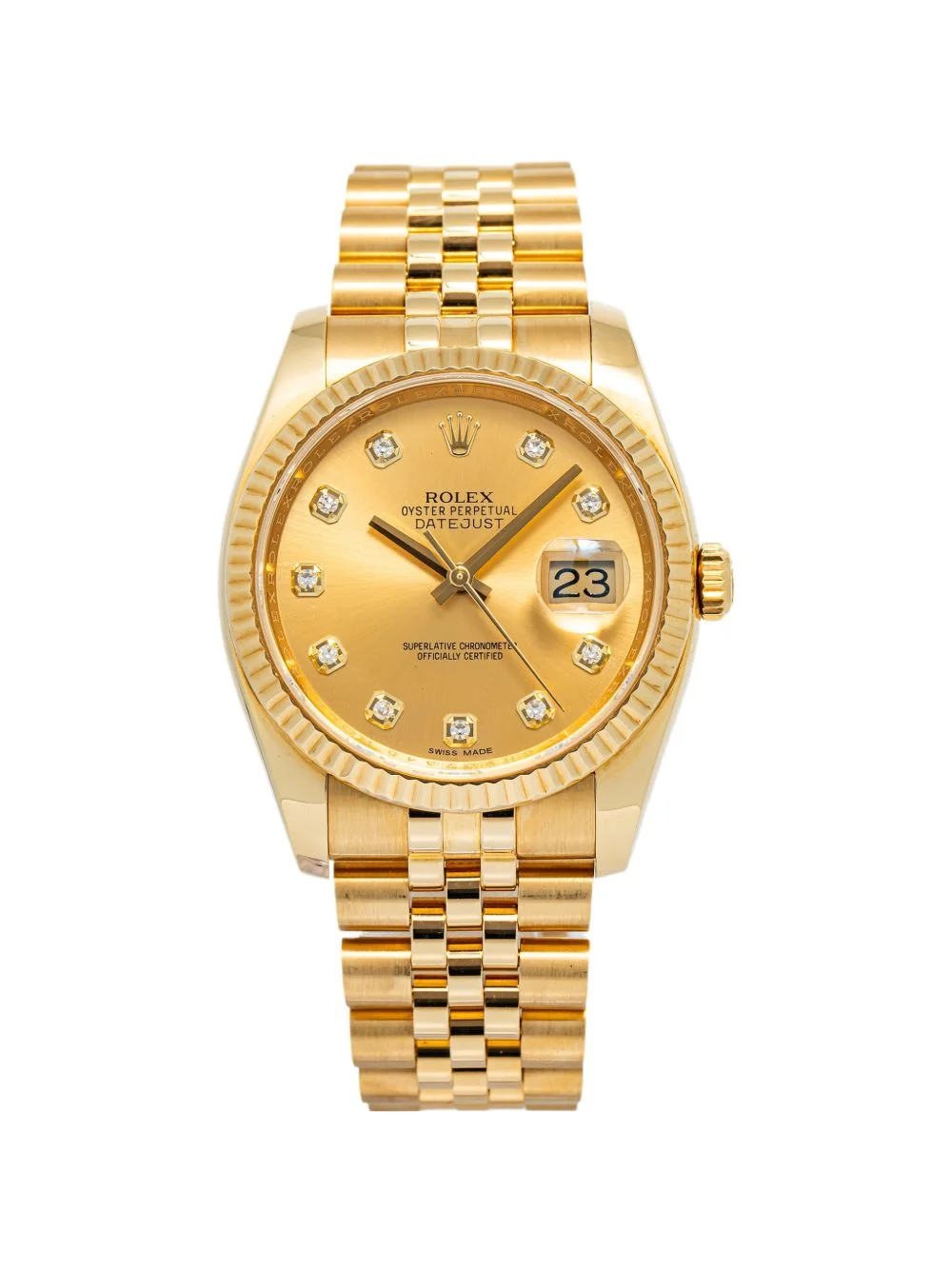 Datejust fluted bezel 36mm watch - 1