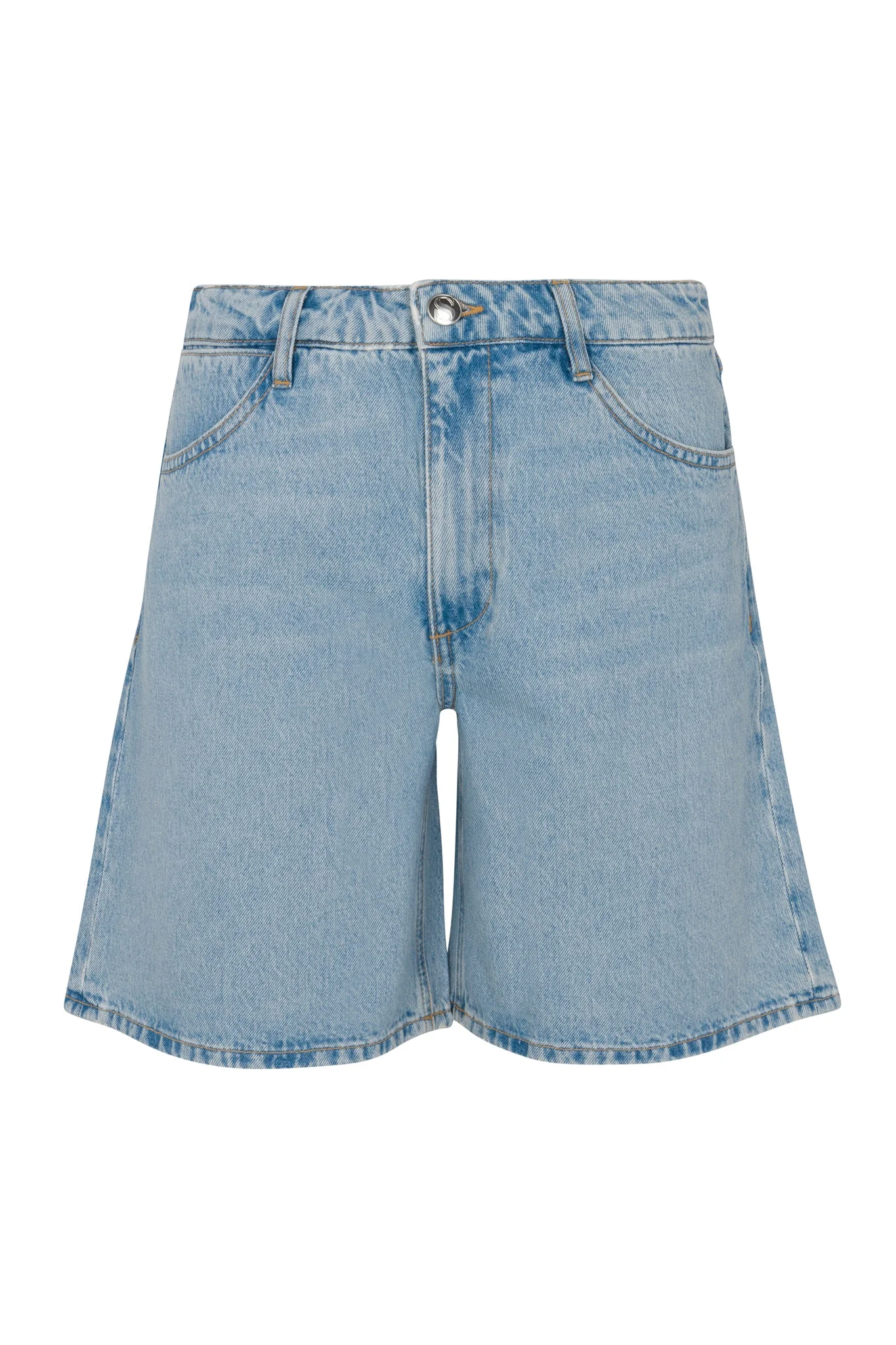 BIANCA A-LINE DENIM SHORTS - 1