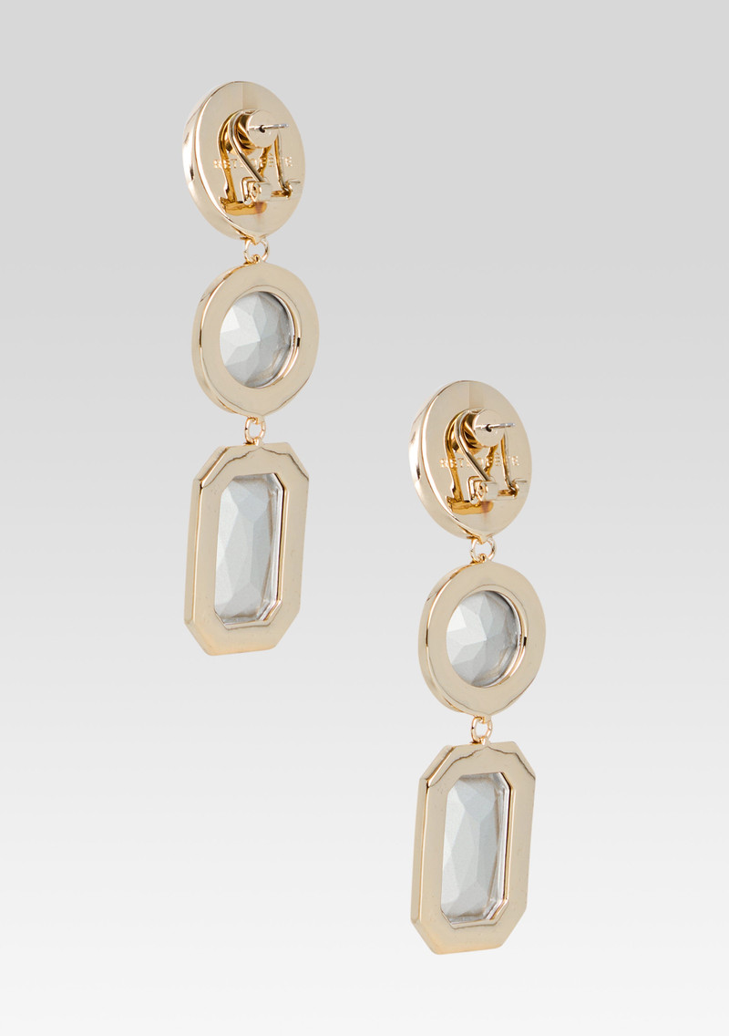 CAMILLE GEMSTONE DROP EARRINGS 3