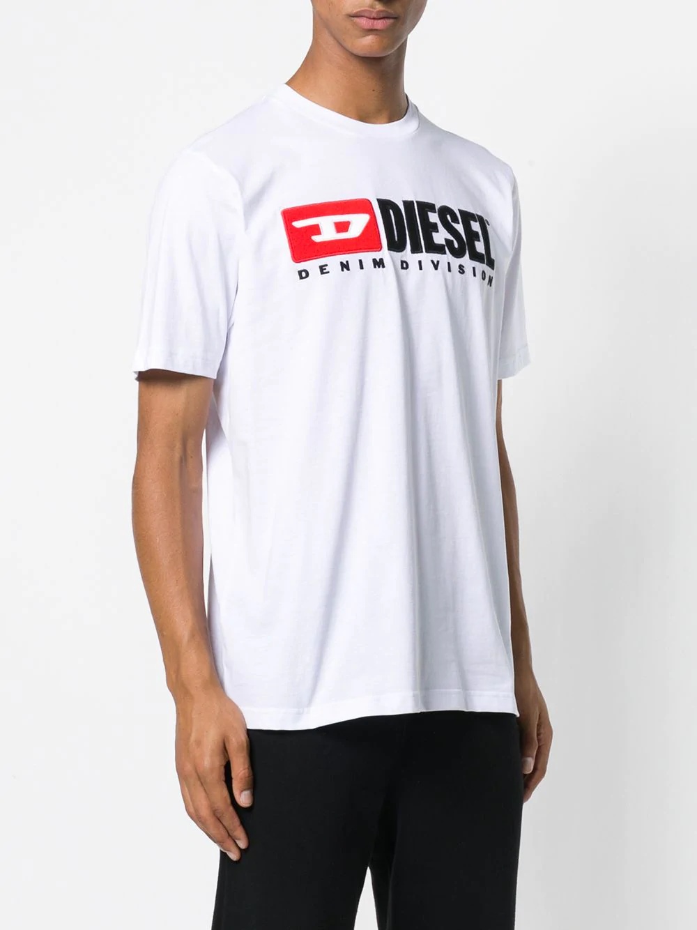 dual logo print T-shirt - 3