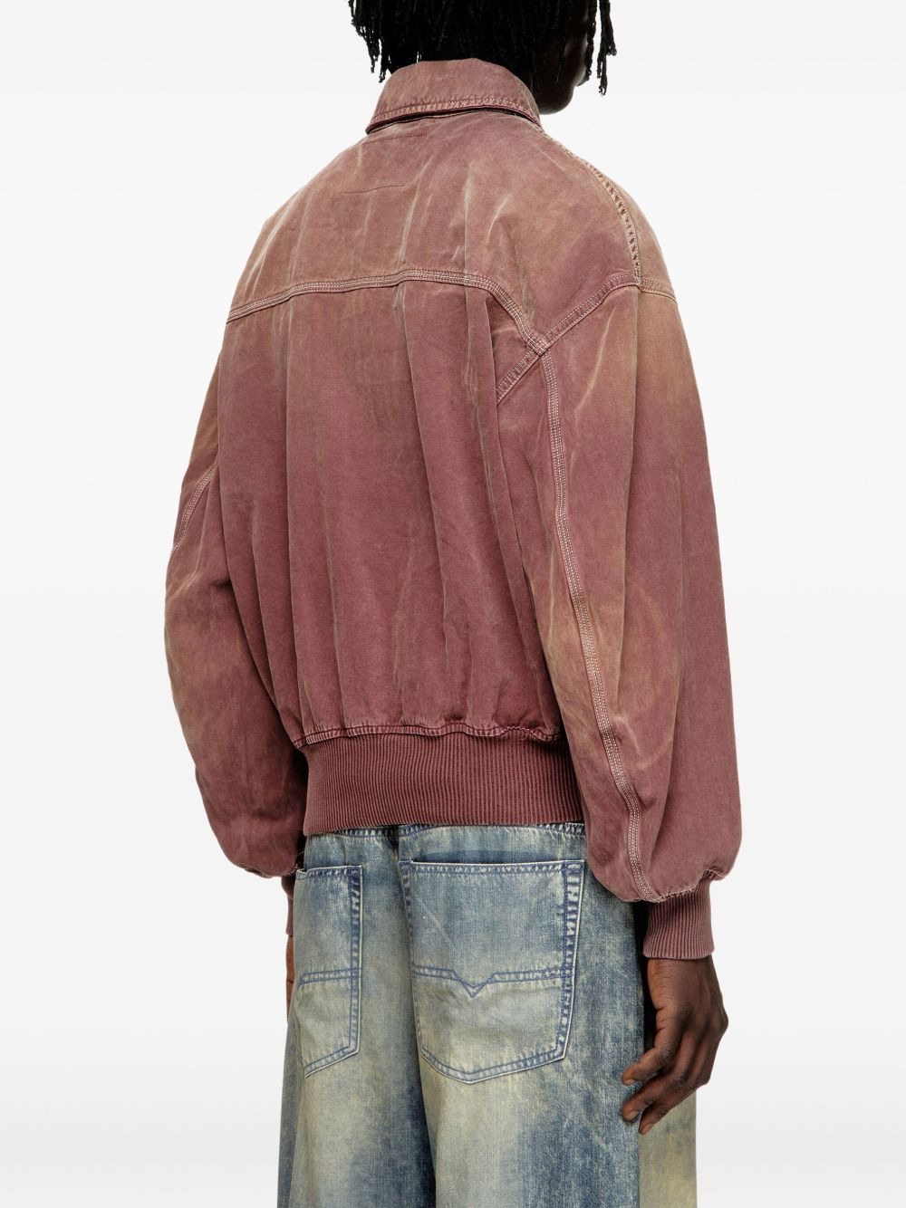 flap-pockets cotton denim jacket - 4