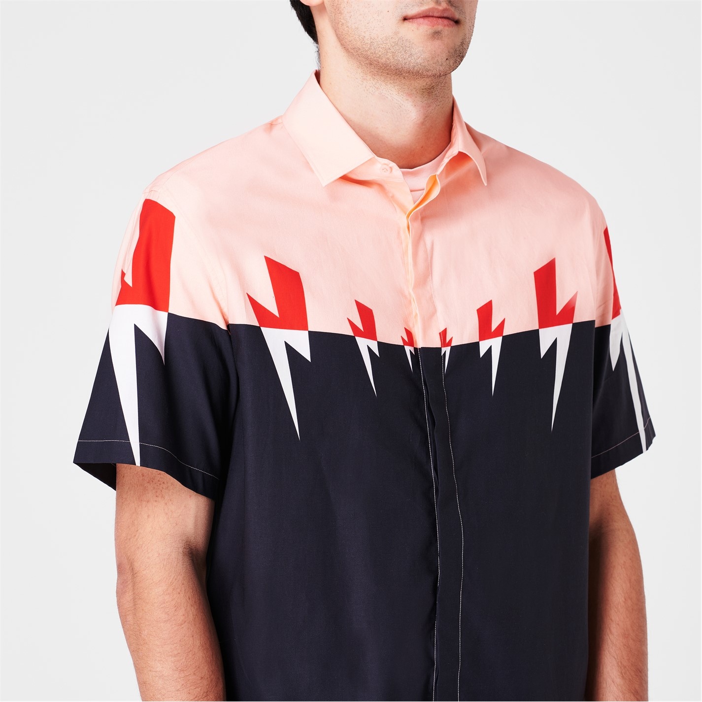 TIGER BOLT BOWLING SHIRT - 4