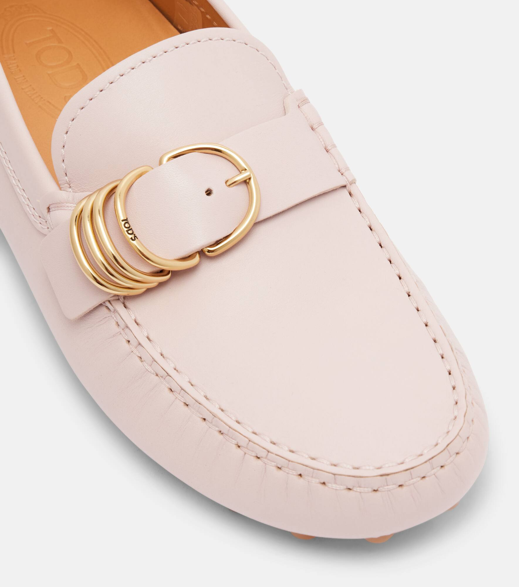 Gommino Macro leather driving shoes - 5