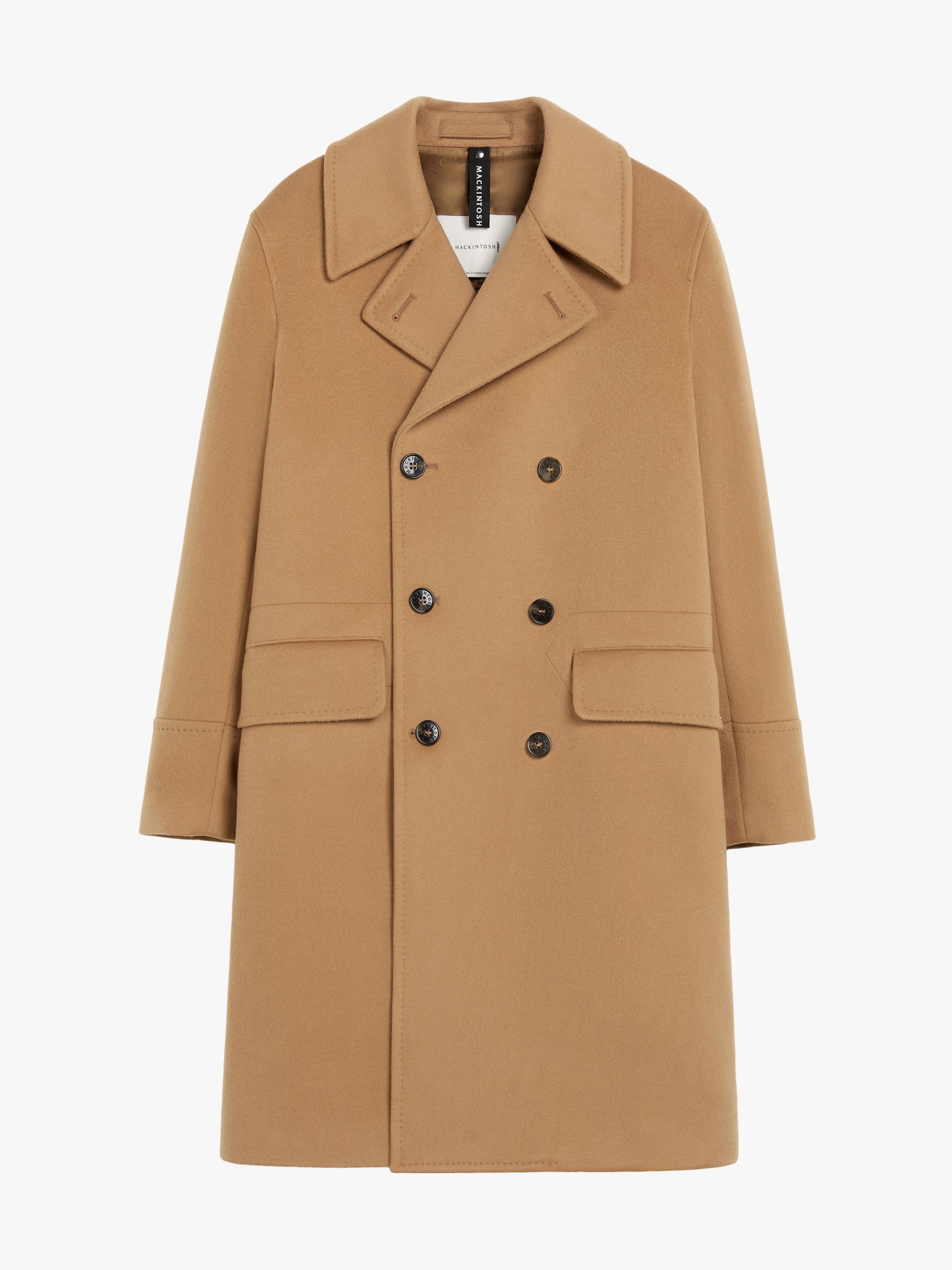 REDFORD BEIGE WOOL & CASHMERE DOUBLE BREASTED COAT | GM-1101 - 1