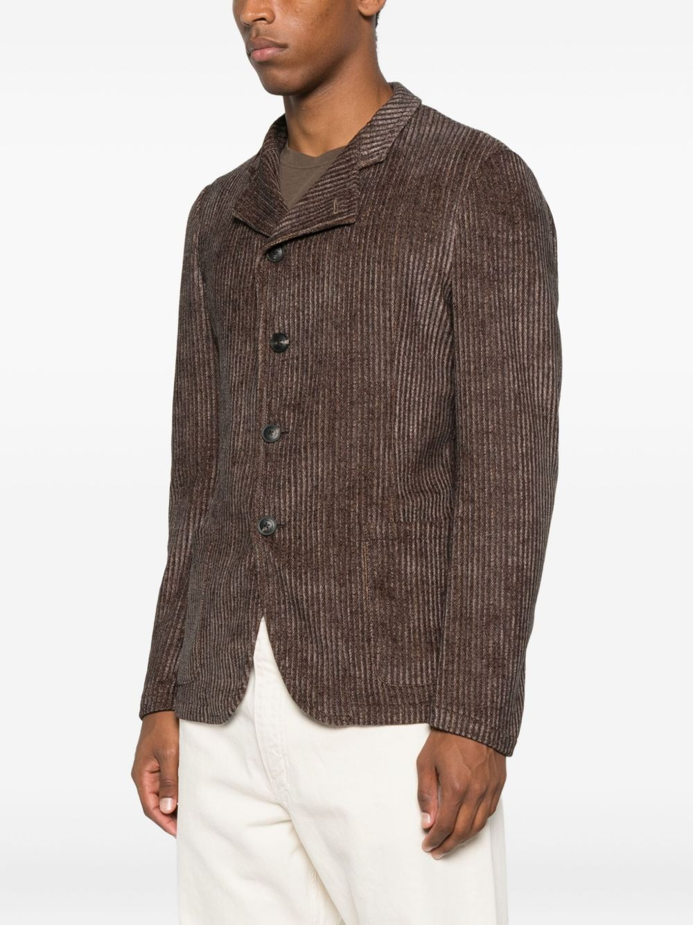 Single-Breasted Blazer Jacket - 3