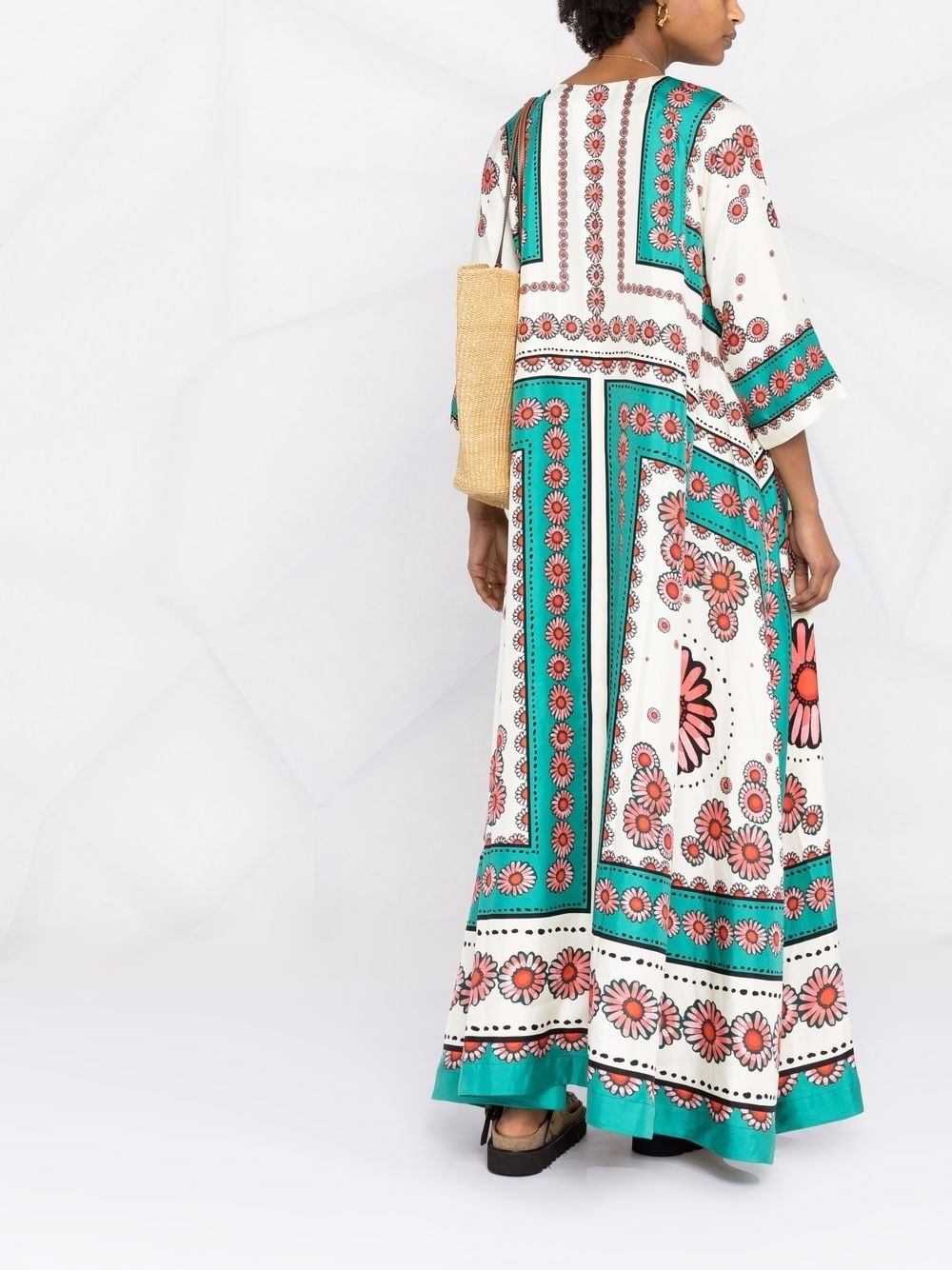 Muumuu floral-print dress - 4