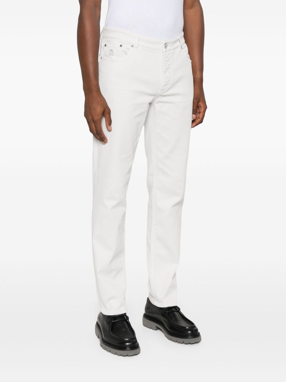slim-cut jeans - 3