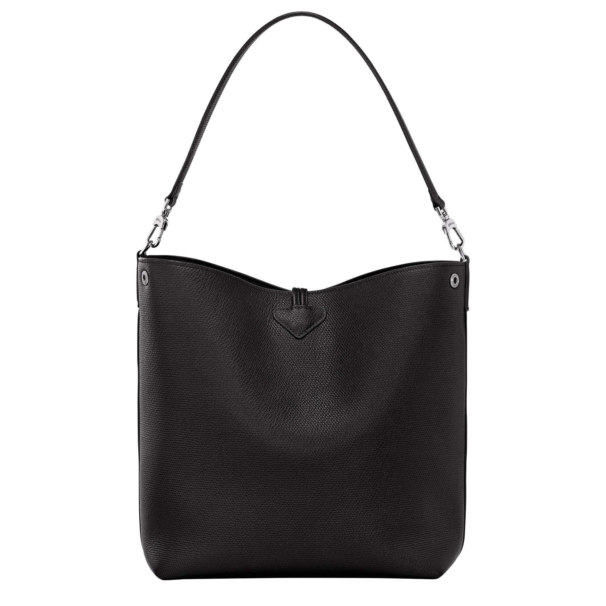 Le Roseau M Shoulder bag Black - Leather - 4