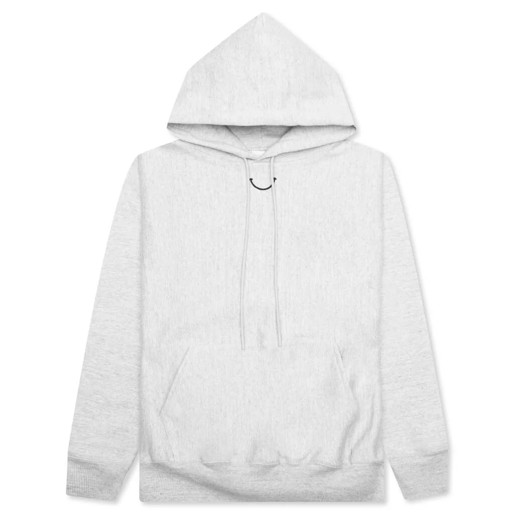 SMILE HOODIE - GREY - 1