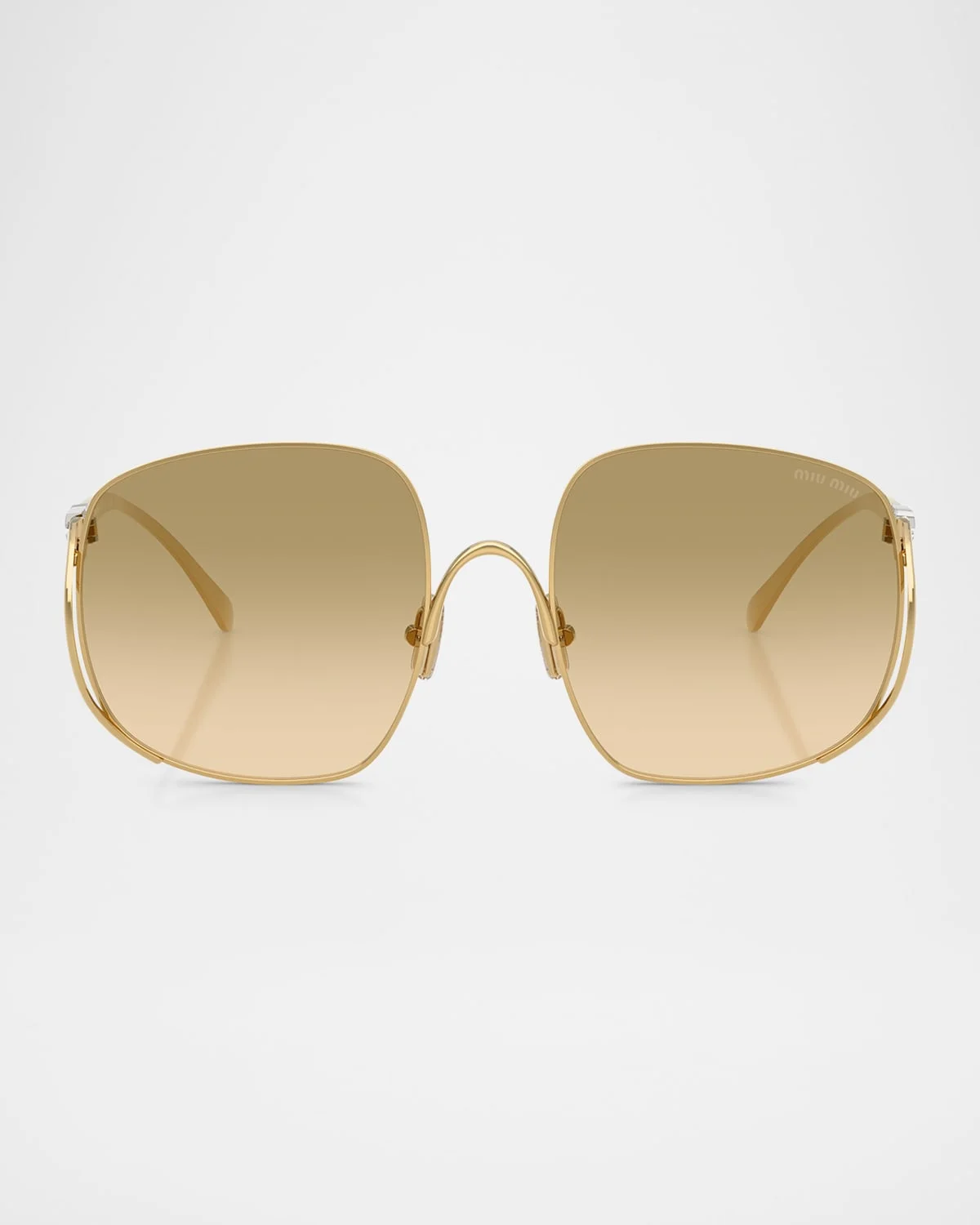 MU A57S Metal Square Sunglasses - 1