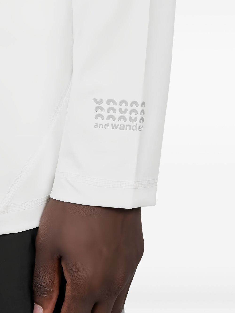logo-triangle long-sleeve T-shirt - 4