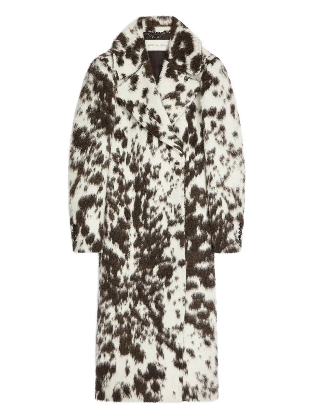 DRIES VAN NOTEN - Women Spotted Belted Coat - 4